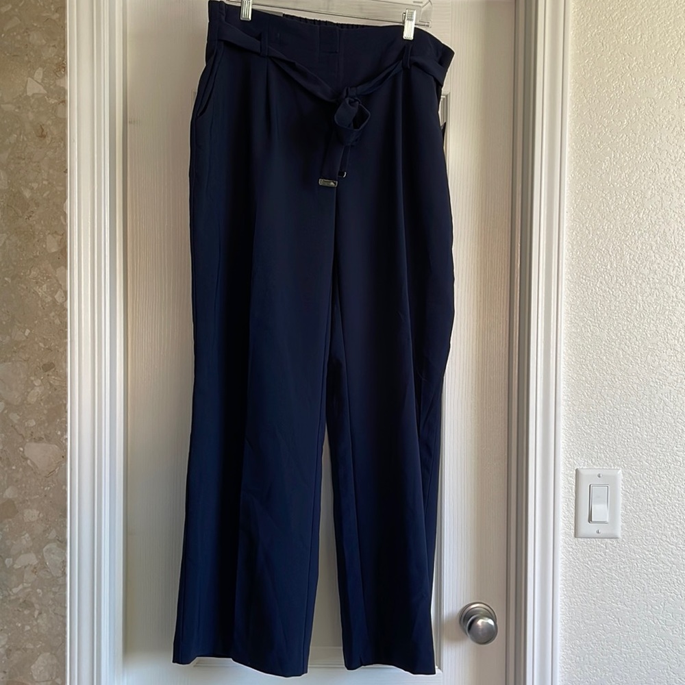 JM Collection Wide Leg Comfort Waistband Pant